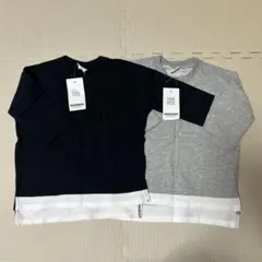 【タグ付き】CIAO CIAO friend 七分袖カットソー 2枚セット