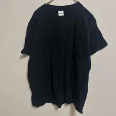 ギルダンGILDAN 【S相当】ブラック黒無地クルーネック半袖Tシャツ￼￼￼ ￼のサムネイル