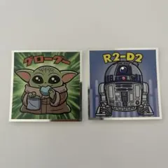 ロッテ マンダロリアン コレクションシール グローグー R2-D2