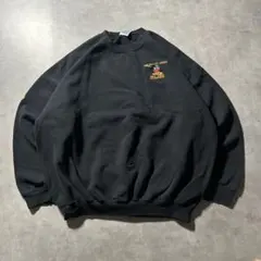 ヴィンテージ ワンポイントロゴ 刺繍 野球 ベースボール スウェットトレーナー