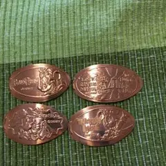 ディズニーシー、ディズニーランド スーベニアメダル レジェンドオブミシカあり