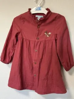 OBAIBI 長袖チュニックシャツ80cm