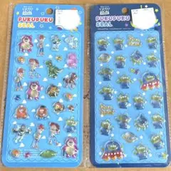 pukupukuシール ぷくぷくシール　ディズニー　トイストーリー　エイリアン