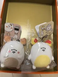 ナガノキャラクターズFRIENDSマスコット 注文緊張ほぐし君＆パン一瞬で焼き君