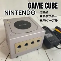 NINTENDO ニンテンドー ゲームキューブ 本体 シルバー リモコン付き