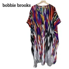 bobbie brooks マルチカラーワンピース　カラフル　ゆったり　個性的
