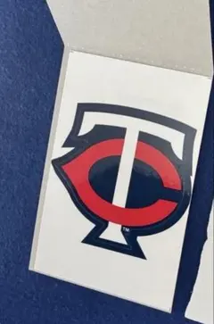 MLB ミネソタ・ツインズ ロゴステッカー