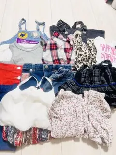 女の子 キッズ服 まとめ売り 10点セット　　90cmのサムネイル