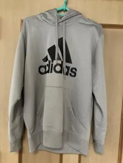 K*u様 adidas アディダス　パーカー　グレー