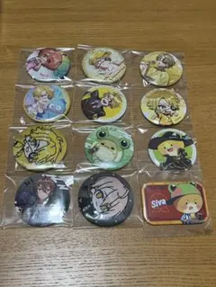 カラフルピーチ缶バッジ 12個セット