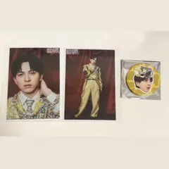 M!LK 吉田仁人 のぞいてみるく？展 生写真 缶バッジ