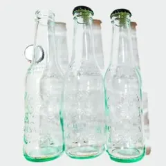 GALVANINAイタリア・ガルバニーナ空き瓶 蓋あり3本 オシャレインテリア