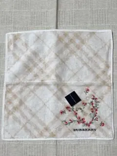 【新品】バーバリー　タオルハンカチ
