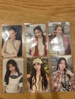 NiziU フォトカード会場限定 CD特典 石川 八王子 三重　6枚セット