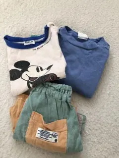 お得‼︎breezeミッキーマウス Tシャツとショートパンツのめちゃカワ3点セット
