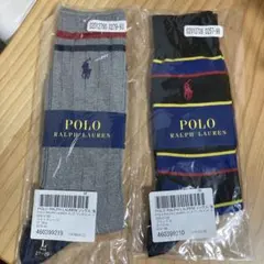 未使用 ラルフローレン 靴下2足セット