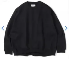 MARKAWARE HUGE SWEAT ブラック サイズ1