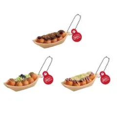 築地銀だこ ミニチュアチャームコレクション 3種セット カプセルトイ