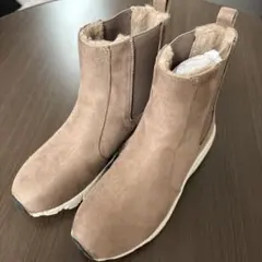 JELLY BEANS ファー付きショートブーツ 23.5cm