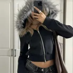 00s archive ファージャケット　grunge y2k punk