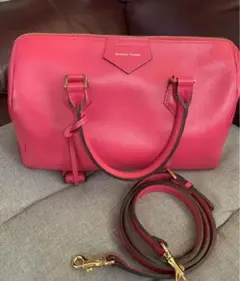 お正月値下げ❣️本革新品に近いショルダーバック