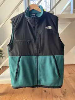【極美品】THE NORTH FACE ノースフェイス デナリベストL グリーン