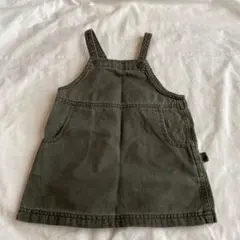 デニム サロペット ジャンパースカート