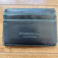 STARBUCKS COFFEE カードケース　グリーン　スターバックス