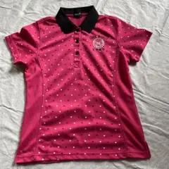 GOLFレディースゴルフウェア半袖　ピンクのサムネイル