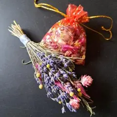 ドライフラワースワッグ ラベンダー