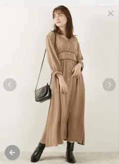 LAVEANGE ロングワンピース Lサイズ　セレモニー可