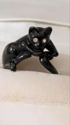 黒猫リング 8号からフリーサイズ