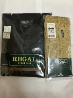 REGAL 丸首Tシャツ LAサイズ 100%コットン　トランクス