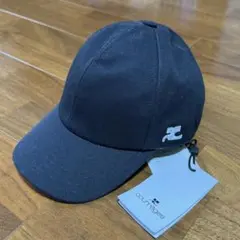courrèges クレージュ ニット帽 ビーニー ブラック ロゴ y2k courrèges クレージュ ニット帽 ビーニー ブラック ロゴ y2k - メルカリ