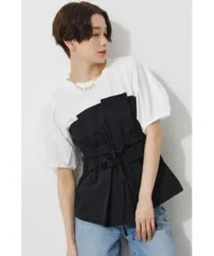 AZUL by MOUSSY ビスチェレイヤードドッキングトップスのサムネイル
