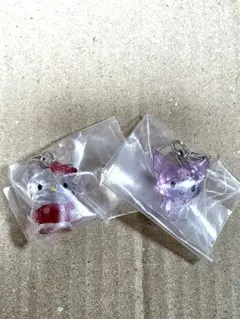 サンリオ クリスタルめじるしアクセサリー ハローキティ クロミ 2個セット