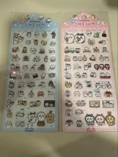 韓国限定　ちいかわ　シール2種セット