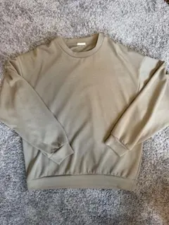 GU ベージュ ロングスリーブTシャツ 長袖 無地のサムネイル