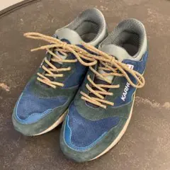 【26cm】美品KARHU(カルフ) ネイビー/グリーン スニーカー　箱なし