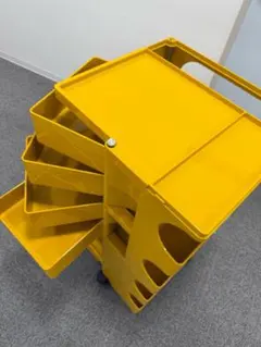 ボビーワゴンBoby Wagon 4段4トレイ イエロー 正規店購入 イタリア製のサムネイル
