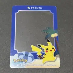 ピカチュウ　PRONTOコラボ クリアカード