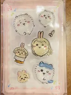 ちいかわ　ハチワレ　うさぎ　PUKUCHULUシール　ぷくちゅる