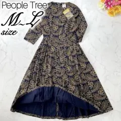 【新品未使用タグ付き】 People Tree V&Aコラボ 花柄ワンピースのサムネイル