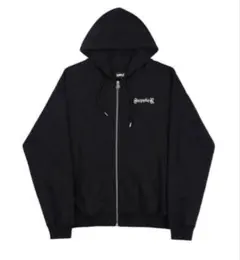 【新品未使用】supplier ジップパーカー　ブラック　シルバー　M タグ付き 中古・古着通販】SUPPLIER (サプライヤー) ジップパーカー ブラック