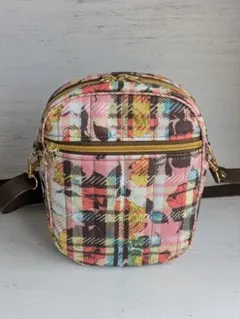 ✿リバティ✕パッチワーク✿ 華やかカラーの大きなトートバッグと