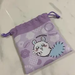 ちいかわ　モモンガ　くら寿司　ミニ巾着