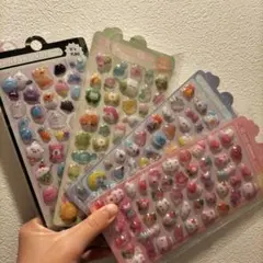 即日発送　ボンボンドロップシール　立体シール　ぷくぷく　ぷっくり　3Ｄシール