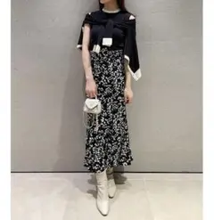 【美品】sustainableバリエマーメイドスカート SNIDEL 00