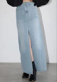 レディース　デニムスカート