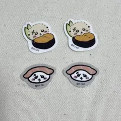 ちいかわ　ちいかわ寿司　フレークシール　ラッコ